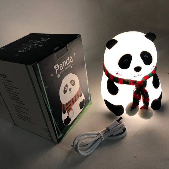 Lamp лампа-ночник панда, Ночник с LED подсветкой от USB, Ночник-проектор в спальню VG-52 | Зображення 1