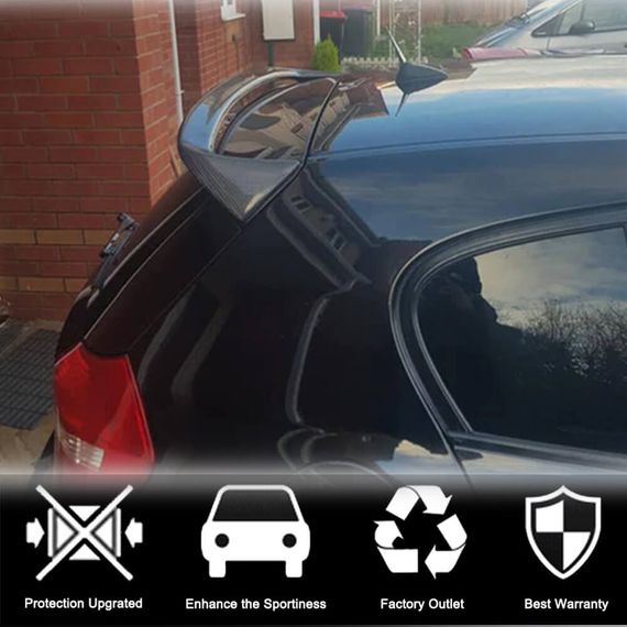 Задний спойлер (для E81/E87, Карбон) для BMW 1 серия E81/82/87/88 2004-2011 гг | Зображення 1