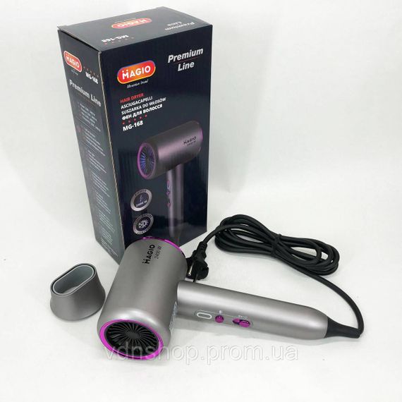 Потужний фен для сушіння та укладання волосся, Електричний фен для професійного використання KS-46 | Зображення 4