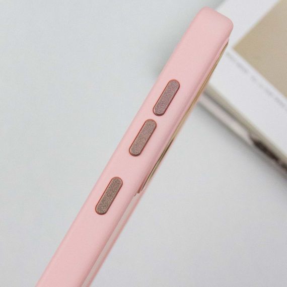 TPU чехол Bonbon Metal Style для Samsung Galaxy S23 Розовый / Light pink | Зображення 4