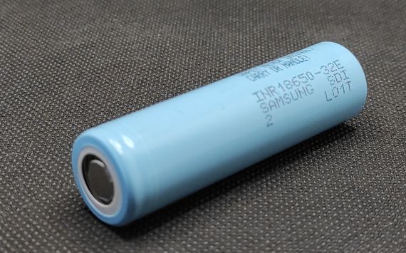 Аккумулятор высокотоковый Samsung INR18650-32E 3,6V 3200mAh ( 10A ) 1шт.