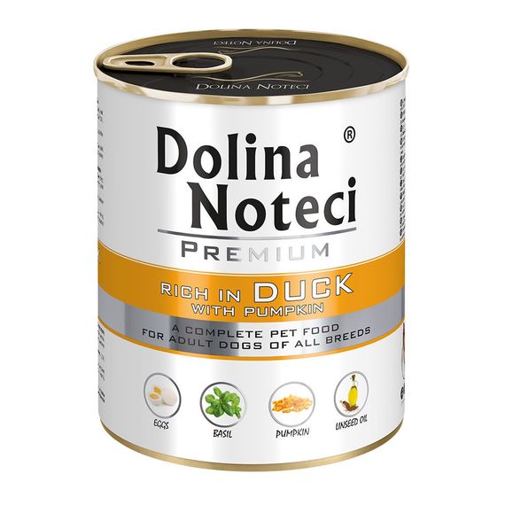 Вологий корм для собак з качкою Dolina Noteci Premium Dog Duck, 800 гр