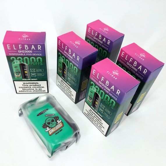 ELF BAR GH 23000 смак Полярна М'ята (Polar Mint) (ws83959-7) | Зображення 5