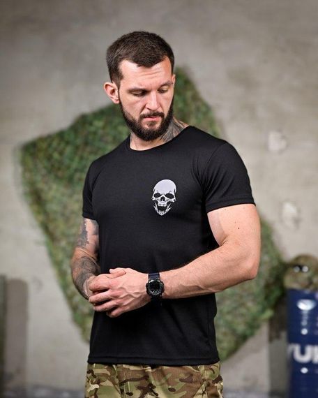 Тактична вологовідвідна футболка Донецька область black РП7343 | Зображення 1