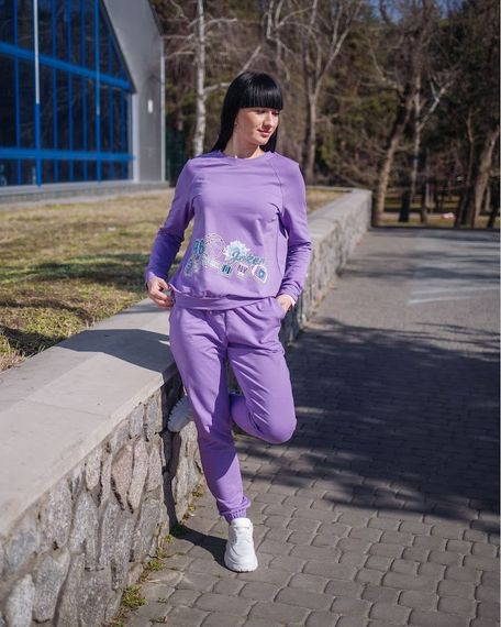 Костюм жіночий Носи своє 52 Фіолетовий (p-7021-67515) | Зображення 4