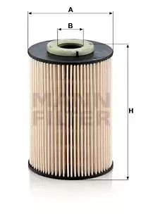 Фільтр паливний FORD, VOLVO V60, MANN-FILTER (PU9003Z)