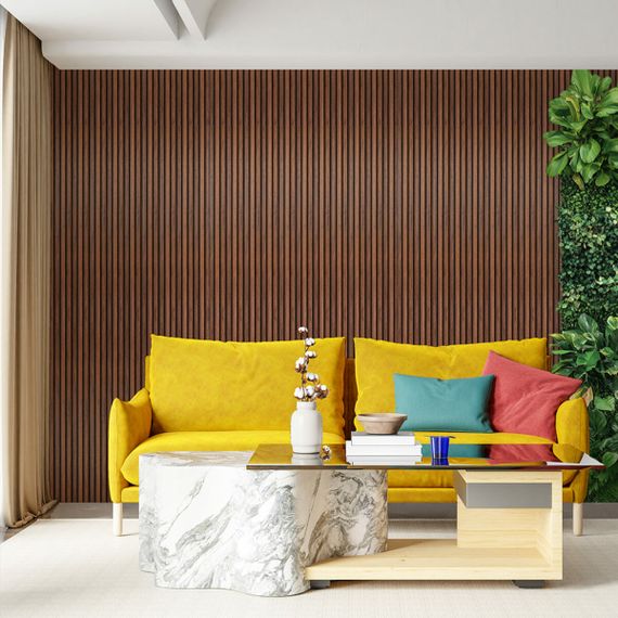 Рейка декоративна WPC стінова 3000х160х23мм Каштан SW-00001536 | Зображення 6