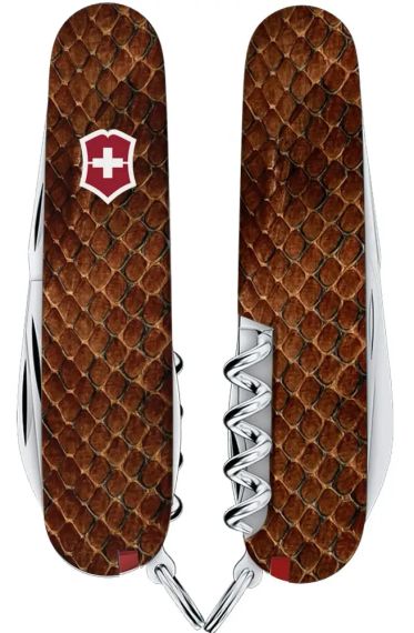Ніж Victorinox Swiss Army Spartan Design. Шкіра кобры | Зображення 1
