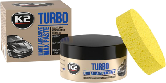 Воскова паста K2 TEMPO 250g для полірування кузова K004