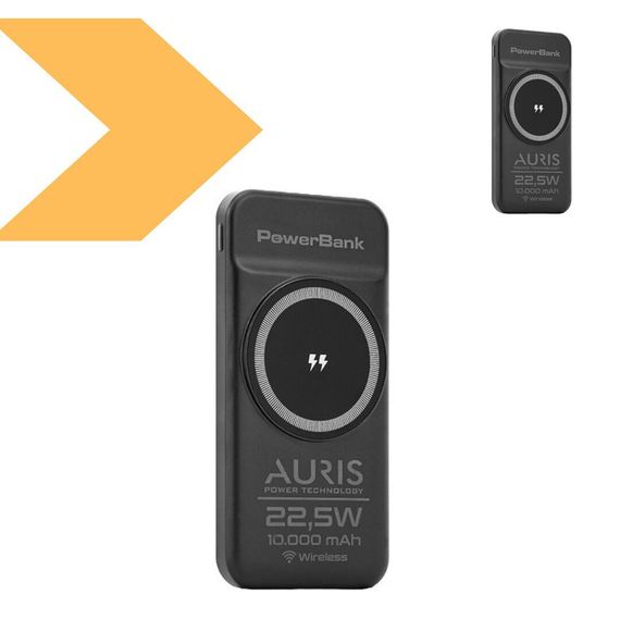 PowerBank 15W Auris ARS-WP19 10000 mAh (47189-WP19_696) | Зображення 1