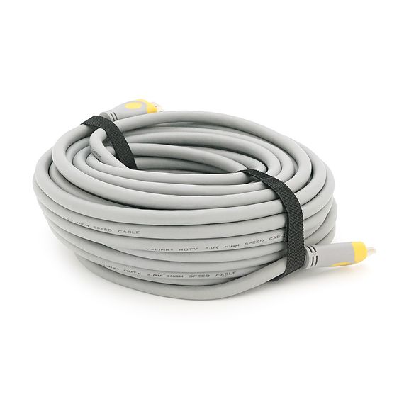 Кабель Merlion HDMI-HDMI V-Link High Speed 15.0m, v2.0, OD-8.2mm, Q25 | Зображення 1