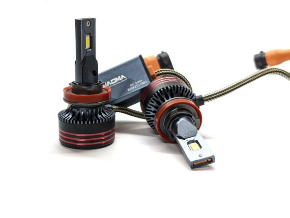 Комплект світлодіодних ламп M8 PRO H11(H8/H9/H16) 55W Canbus 6000K 12000Lm 12/24V | Зображення 2
