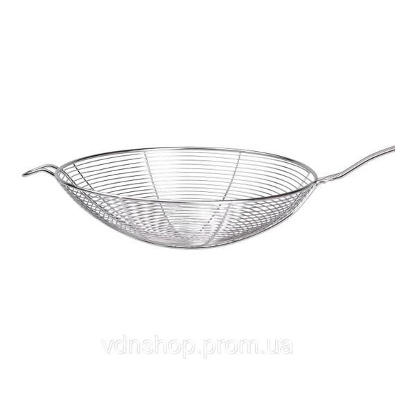 Шумівка з нержавіючої сталі з ручкою Ø 14 см для фритюру HP-19-16-14CM | Зображення 2