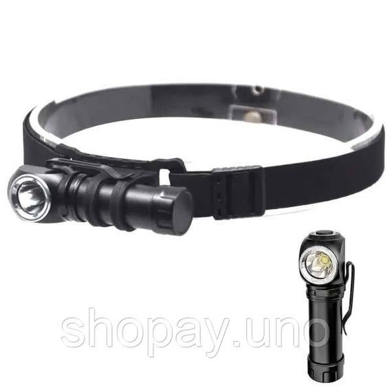 Налобный фонарь яркий Police 6609-LED, Фонарь на голову со встроенным аккумулятором VO-26 | Зображення 2