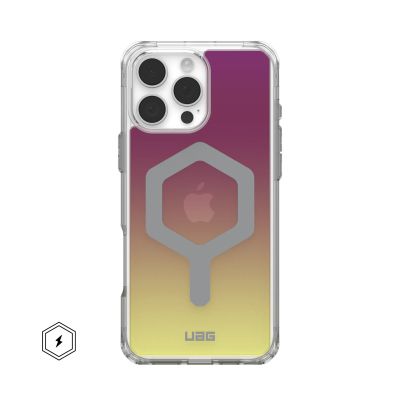 Чехол для мобильного телефона UAG iPhone 16 Pro Max Plyo Magsafe LE Maroon/Yellow Ombre (114481114780)