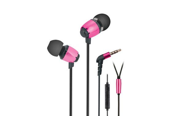 Навушники 2E S6 Pinion Mic Magenta (2E-IES6RD)