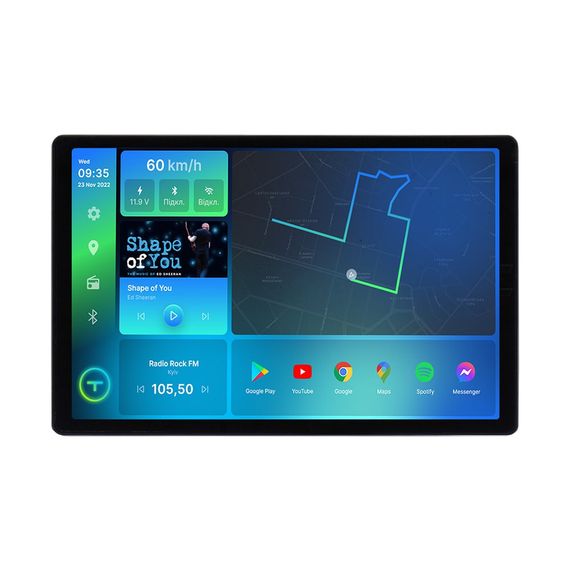 Мультимедіа TORSSEN 2K 13' 8/258Gb +360 DSP 4G Carplay | Зображення 1