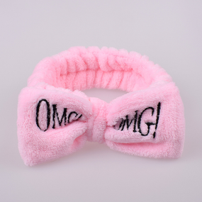 Повязка на голову SV OMG хлопковая, Розовый