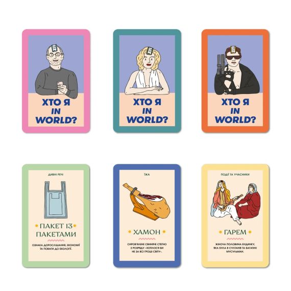 Настільна гра Хто я in world? | Зображення 7
