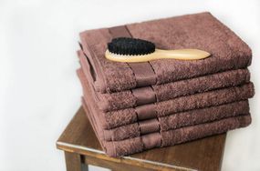 Полотенце махровое SoundSleep Rossa 50х90 см шоколад (92988477)