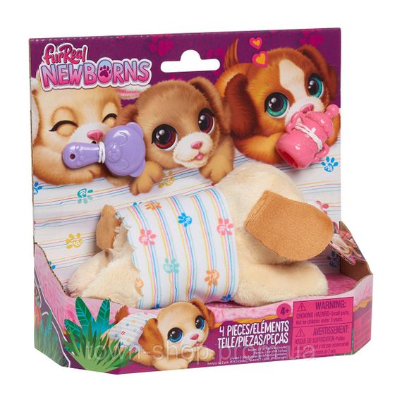 Интерактивная игрушка Furreal серии Newborns - Щенок | Зображення 1
