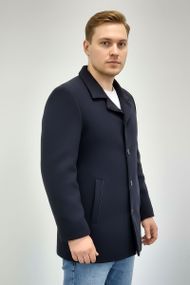 Чоловіче Пальто Sun`s House  розмір: 50 Синій (арт. AP-2051-K3-dark-blue)