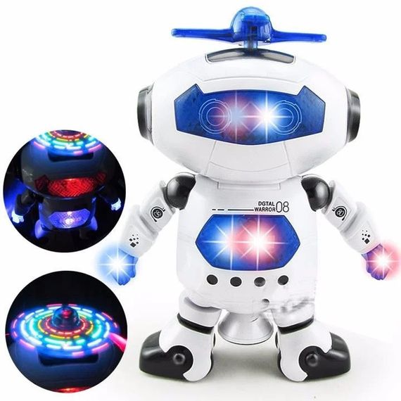 Танцюючий світиться робот Dancing Robot | дитяча іграшка музичний робот | Зображення 4