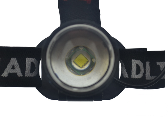 Универсальный налобный LED фонарь на голову для рыбалки Police BL-T07-T6 аккумуляторный | Зображення 3