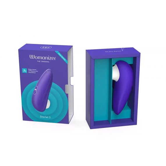 Вакуумний кліторальний стимулятор Womanizer Starlet 3 Indigo Sex Aura | Зображення 6