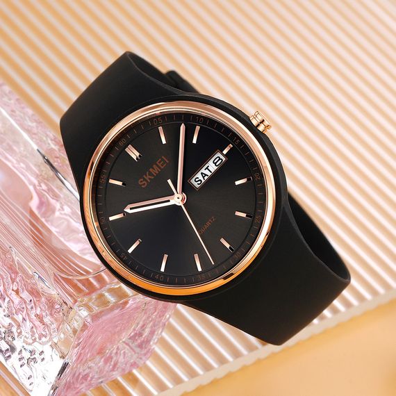 Жіночий годинник Skmei 2057BK Black | Зображення 3