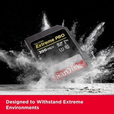 Карта памяти SanDisk 128GB SD class 10 UHS-II U3 V90 Extreme Pro (SDSDXDM-128G-GN4IN) | Зображення 1