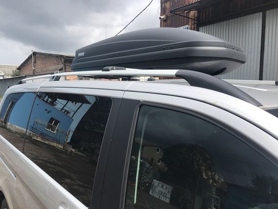 Рейлінги Хром Оригінальний дизайн Середня база (LONG) для Mercedes Vito / V W447 2014-2024 рр | Зображення 2