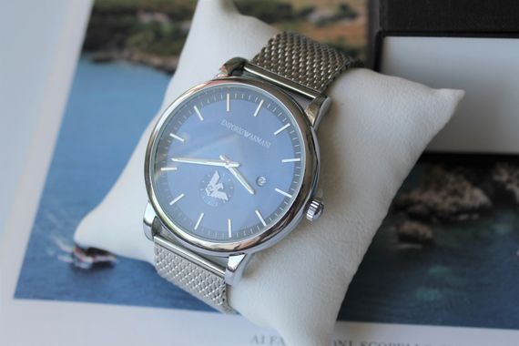 Мужские наручные часы Emporio Armani серебро | Зображення 5