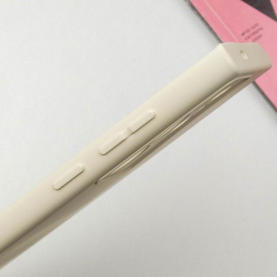 Чохол TPU GETMAN Liquid Silk Full Camera для Samsung Galaxy S24 Ultra Пісочний / Sand | Зображення 5