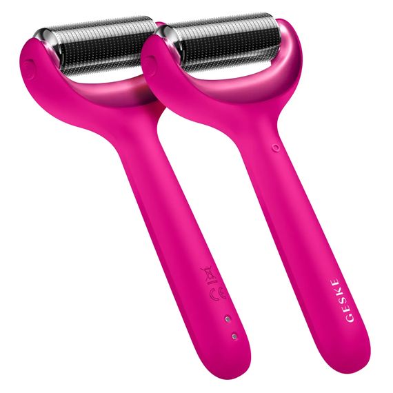 Ролер для голкової мезотерапії обличчя та тіла GESKE MicroNeedle Face&Body Roller 9в1 magenta | Зображення 5