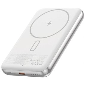 Портативное ЗУ Power Bank WIWU P089 Seraph PD20W с БЗУ 10000 mAh Silver