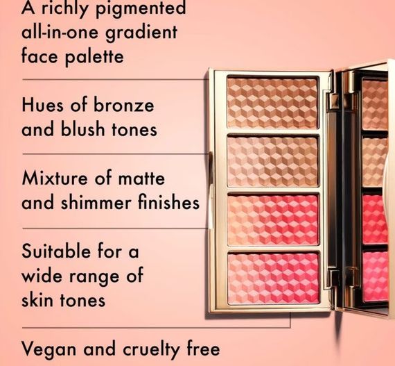 Палетка пудри ICONIC London Get Cheeky Face Powder Palette | Зображення 3