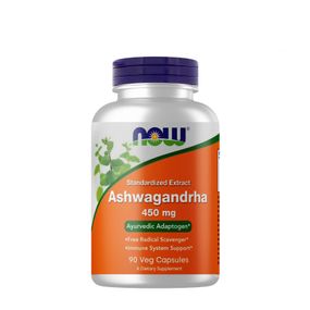 Экстракт ашваганды NOW Foods Ashwagandha 450 mg 90 caps