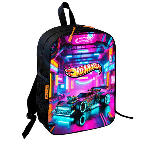 Набор Hot Wheels 2 в 1: детский рюкзак + сумка-слинг, для мальчика и девочки 7–9 лет (6271) | Зображення 1