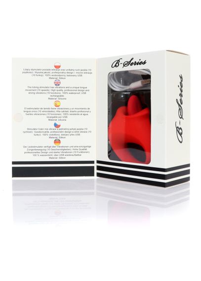 Вибростимулятор Rechargeable Licking Vibrator USB 10 Functions sexstyle | Зображення 8