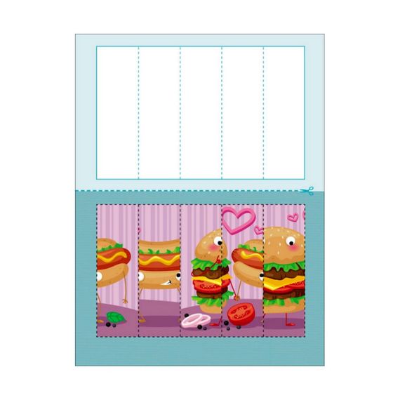 Розвиваючі зошити "Смаколики" 20409 пазли-розрізалки | Зображення 1