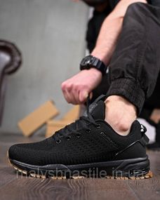 Мужские кроссовки Profisport black/beg ПП7504