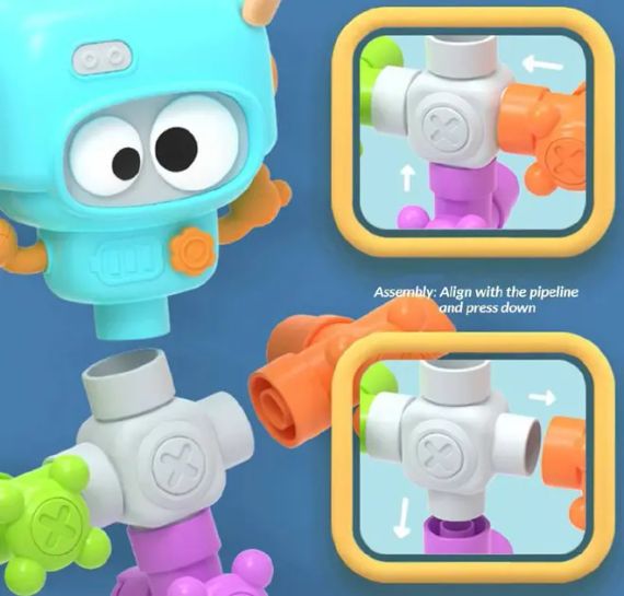 Игрушка для ванны Водный-робот фонтан 21 детали | Зображення 1