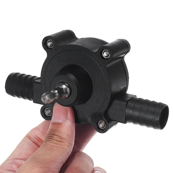 Насос на дрель для перекачки жидкостей / Насадка на шуруповерт / Насадка-насос для перекачки топлива и воды | Зображення 6