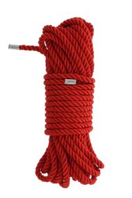 Мотузка для бондажа BLAZE DELUXE BONDAGE ROPE 10M RED, Червоний