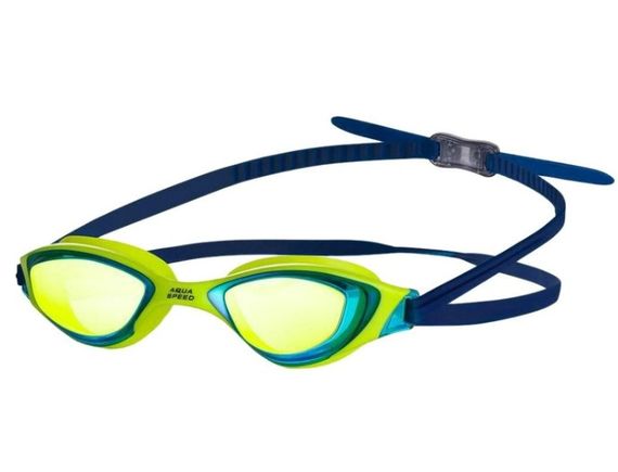 Окуляри для плавання Aqua Speed ​​XENO MIRROR 6998 салатовий, синій OSFM 5908217669988