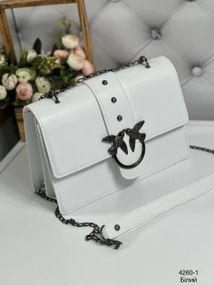 Сумка клатч крос-боді маленька жіноча через плече Біла