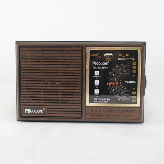 Радиоприёмник аккумуляторный автономный GOLON RX-9933UAR