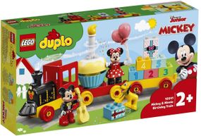 Конструктор LEGO DUPLO Святковий потяг Міккі та Мінні 10941 (10941)