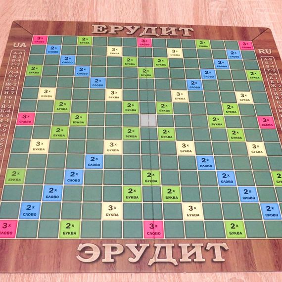 Настільна гра "Ерудит" 0987 дерев'яна | Зображення 5